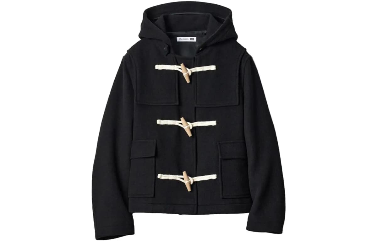 Jw Anderson X UNIQLO Palto Qadın Qara