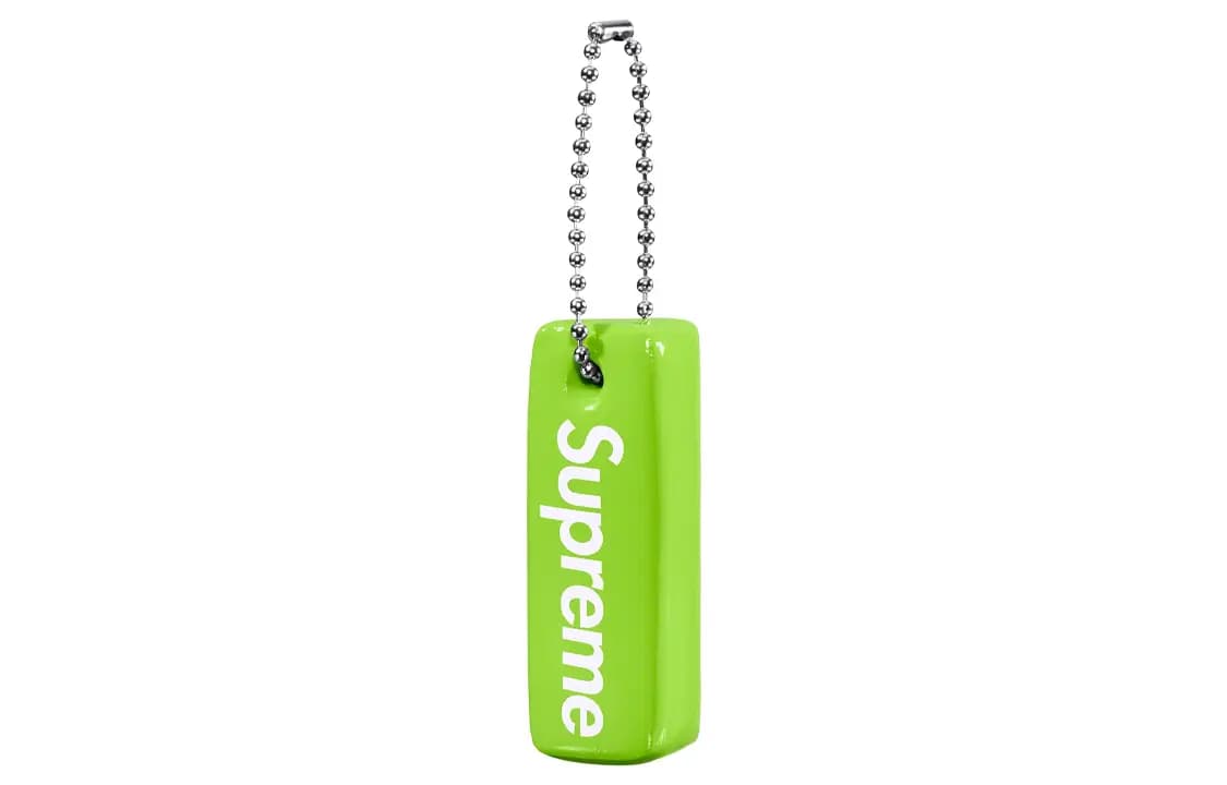 Supreme FW23 WEEK 8 FLOATING KEYCHAIN Yaşıl