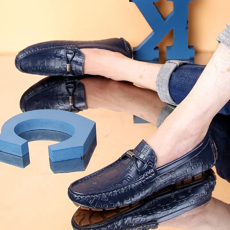 CKVUSAMG Split Leather Loafers Breathable Fashion Business Versatile Genuine Leather Young Casual British Style Loafers Men's 14