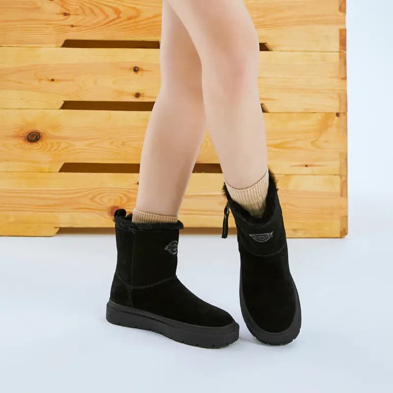 Dickies Qadın Qış Çəkməsi Qara 9