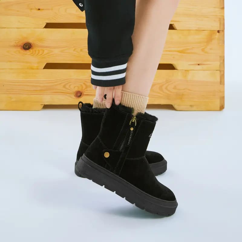 Dickies Qadın Qış Çəkməsi Qara 11