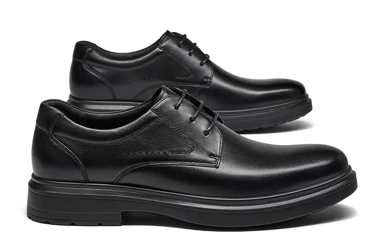 HARSON Calf Leather Comfortable Dress Shoes Men's 8