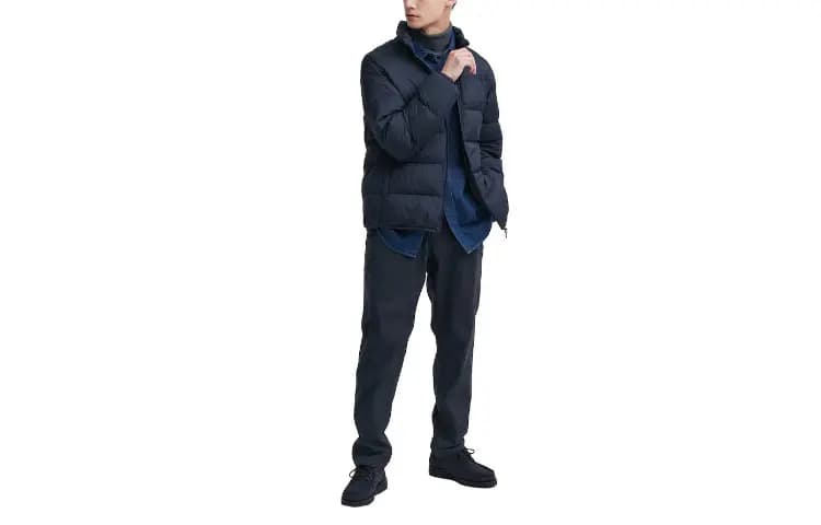 UNIQLO Kişi Şalvarı Tünd Göy