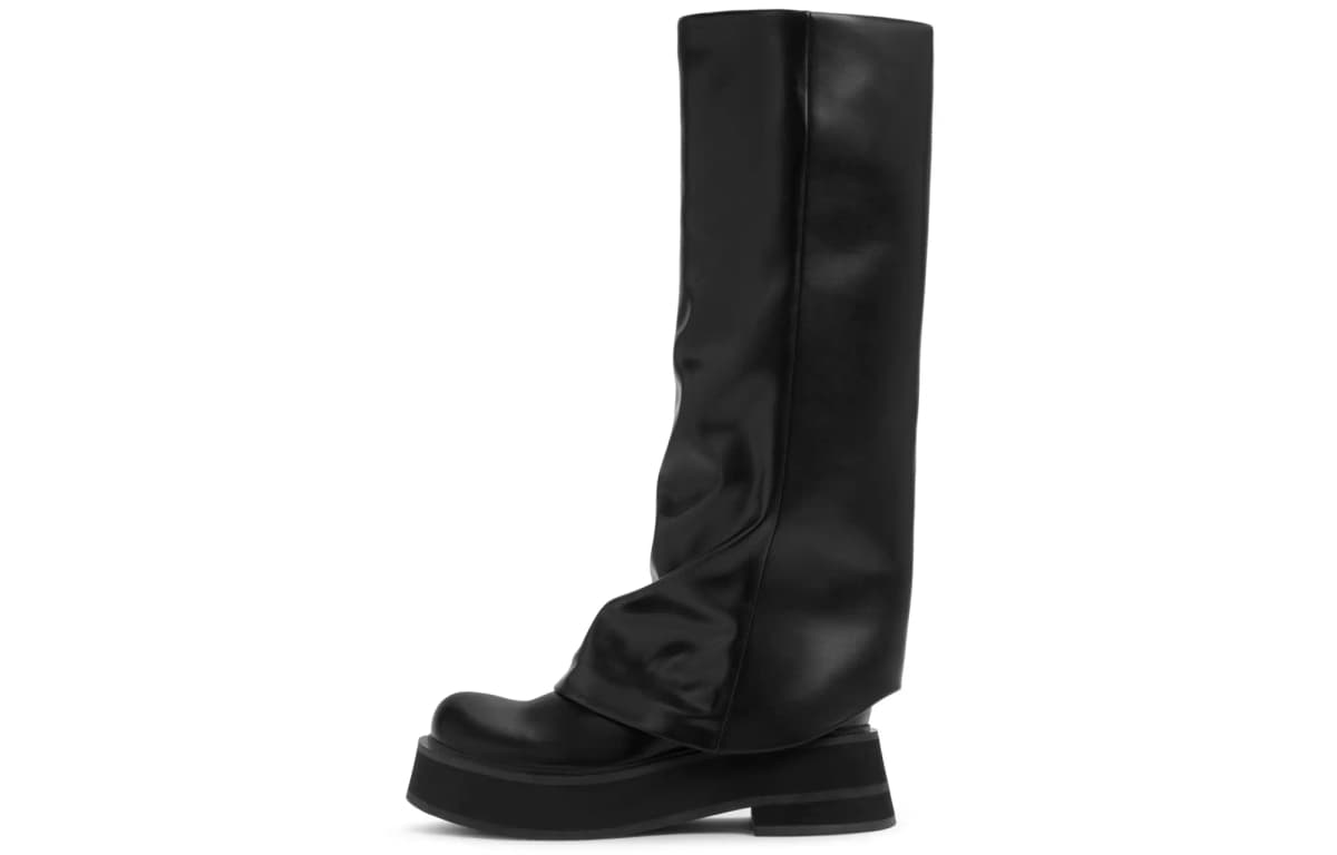 CHARLES&KEITH Qadın Uzunboğaz Çəkməsi Qara