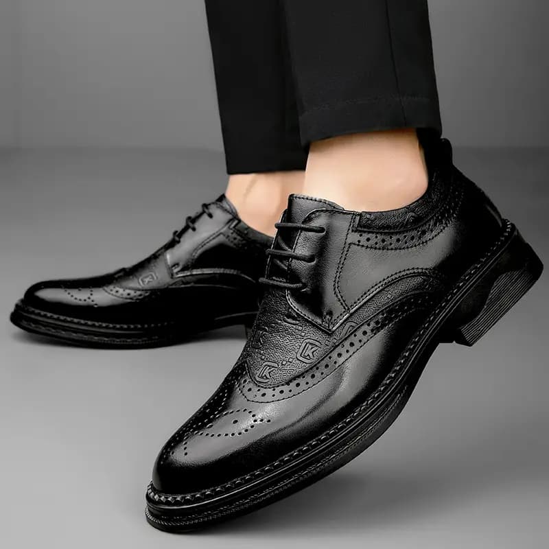 CKVUSAMG Dress Shoes Men Low-Top 8