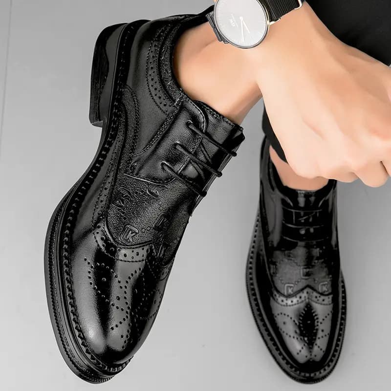 CKVUSAMG Dress Shoes Men Low-Top 7