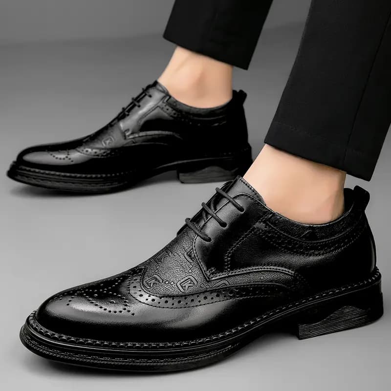 CKVUSAMG Dress Shoes Men Low-Top 9