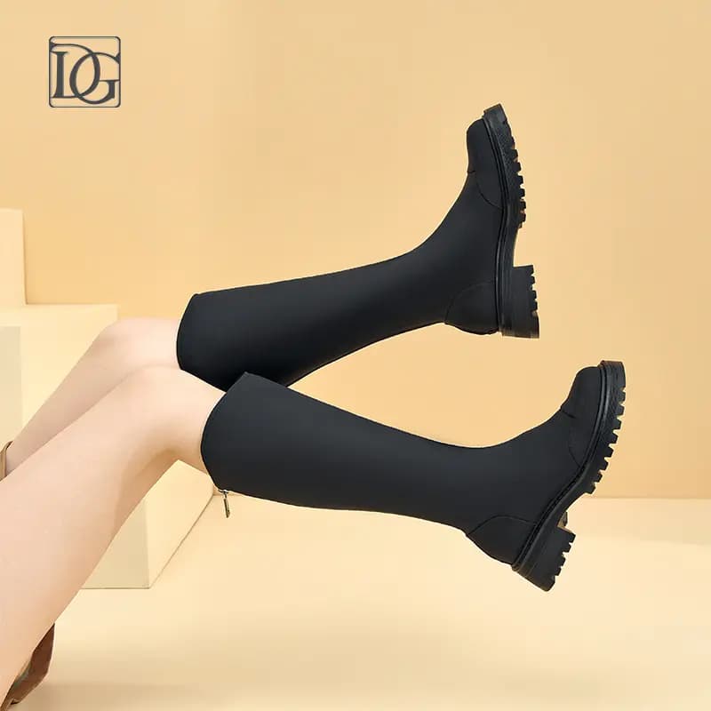 DG Knee-high Boots 4.5cm Women's 2