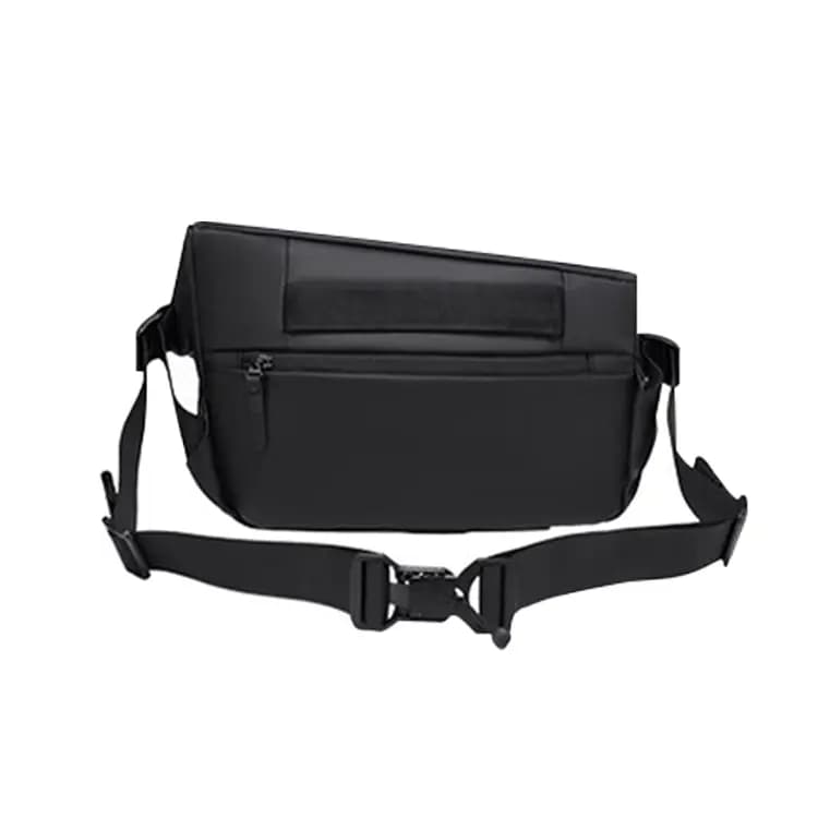 Warrior Polyester Crossbody Bag, Shoulder Bag, Sling Bag Tubas Men's Black 3
