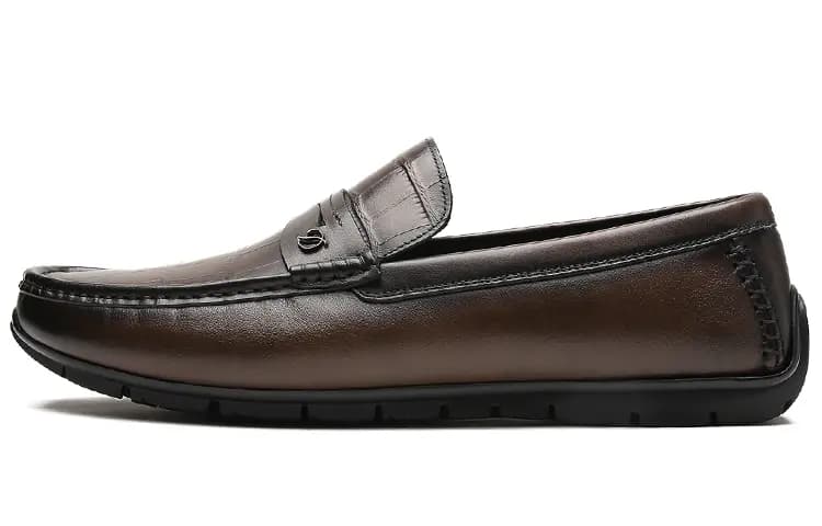 S.T.Dupont Gommino Loafers Men Coffee