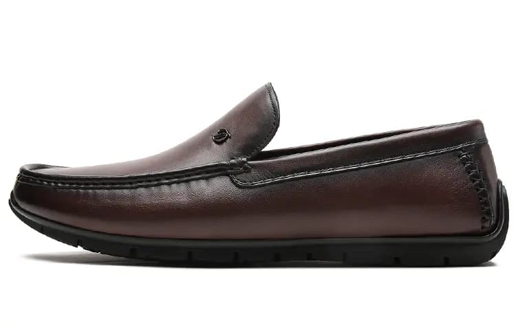 S. T.DUPONT Beanie Shoes Men's Coffee