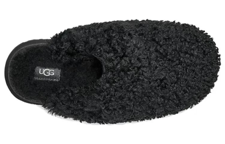 UGG Maxi Curly Platform Qadın Terliyi Qara 3