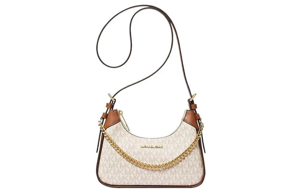 MICHAEL KORS Wilma Çanta Vanilla/Qəhvəyi Qadın