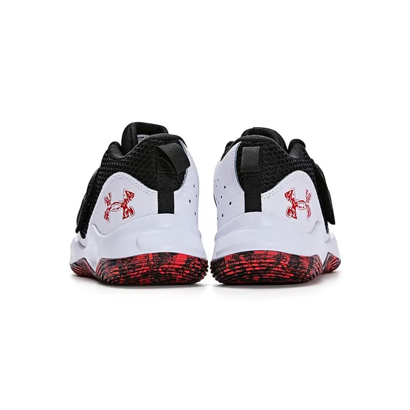 Under Armour Low Top Basketball Shoes White Kids' 20