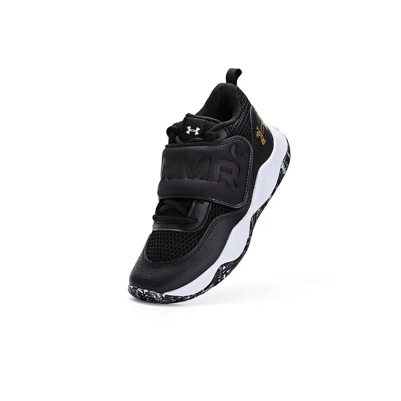 Under Armour Low Top Basketball Shoes White Kids' 8
