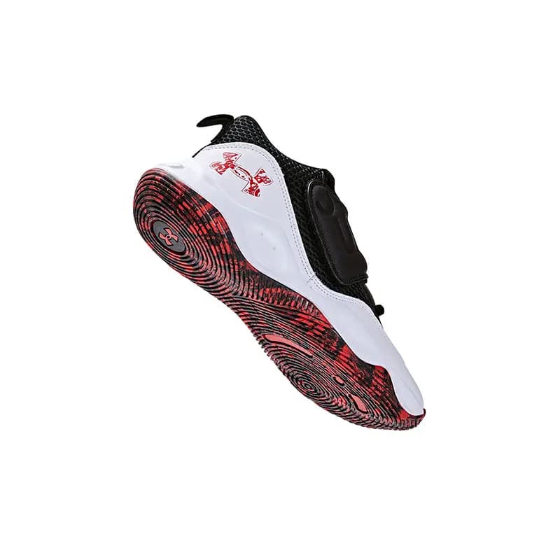 Under Armour Low Top Basketball Shoes White Kids' 22