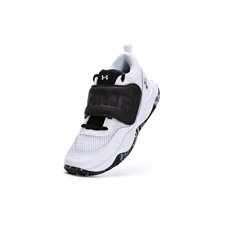 Under Armour Low Top Basketball Shoes White Kids' 2