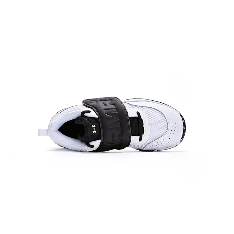 Under Armour Low Top Basketball Shoes White Kids' 3
