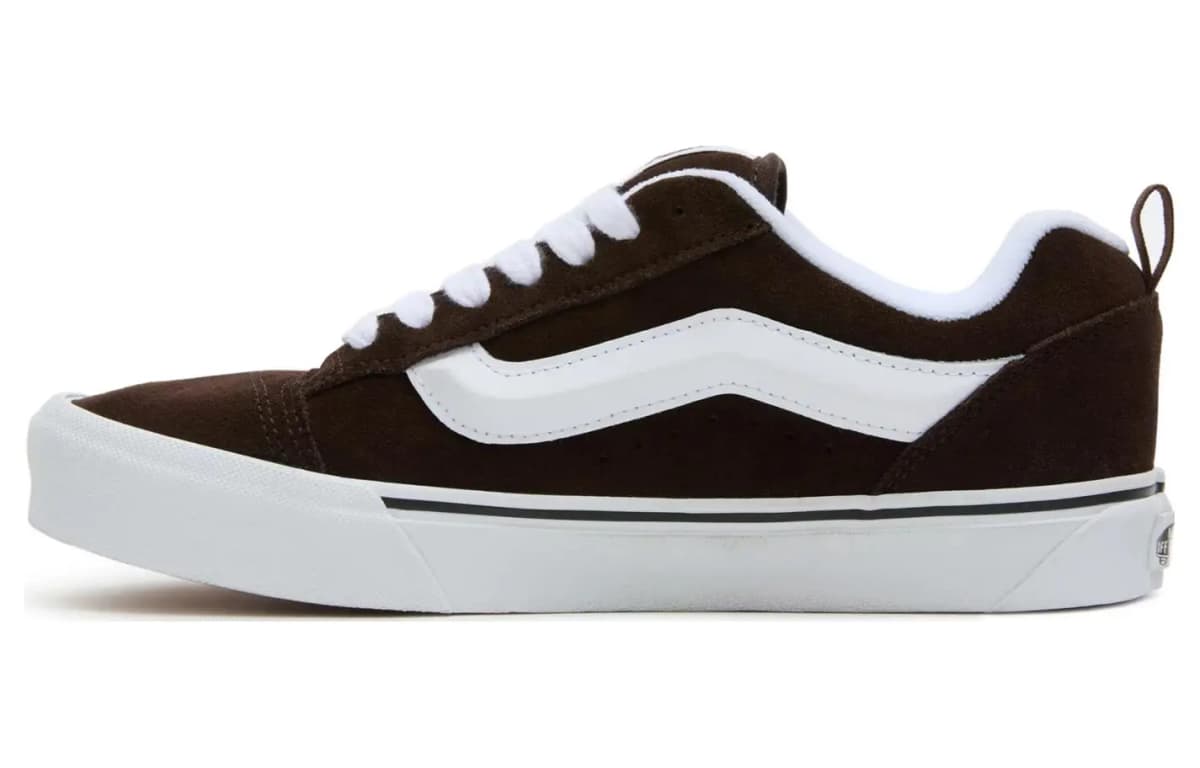 Vans Knu Skool Qəhvəyi/Ağ