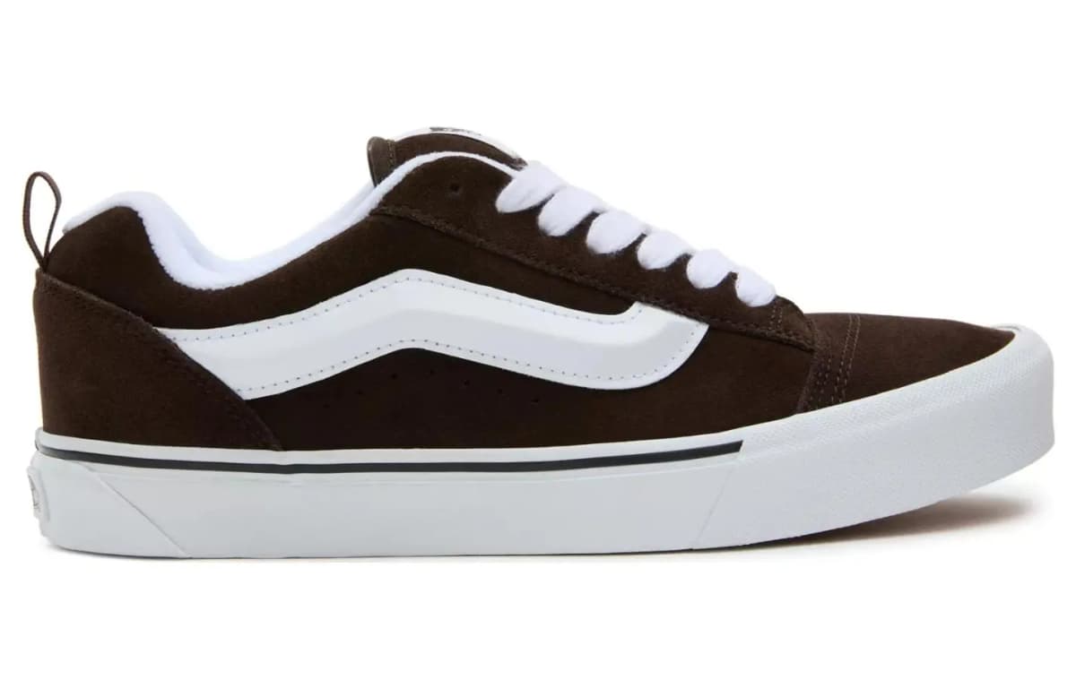 Vans Knu Skool Qəhvəyi/Ağ 2