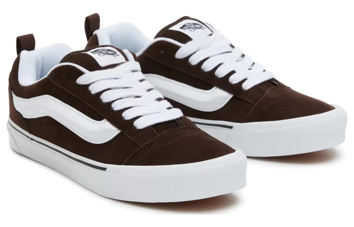 Vans Knu Skool Qəhvəyi/Ağ 3