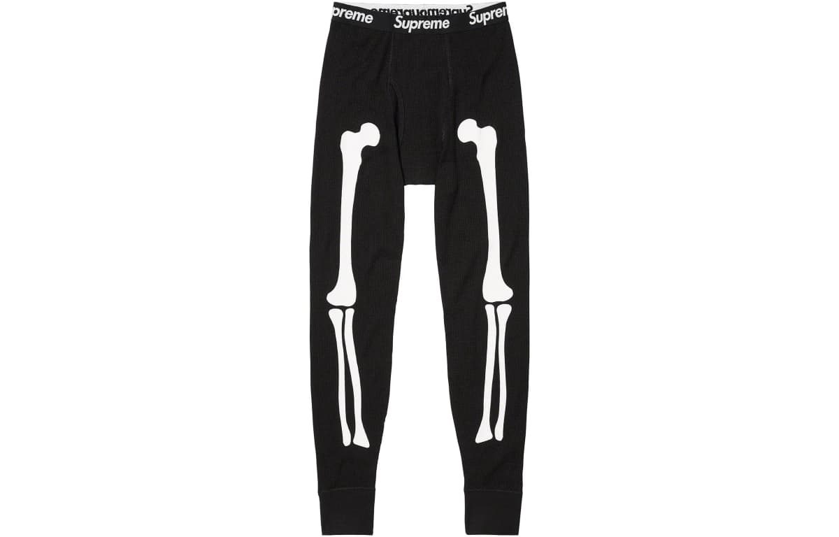 Supreme Hanes Bones Thermal Pant 1 Pack Blue
