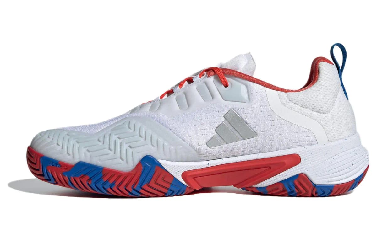 Adidas Barricade Ağ/Gümüşü/Mavi