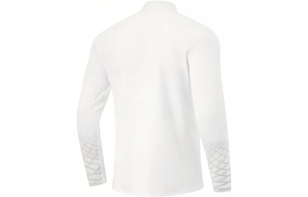 LiNing CBA Collection Professional Basketball Collection Workout Clothing Men's Standard White 2