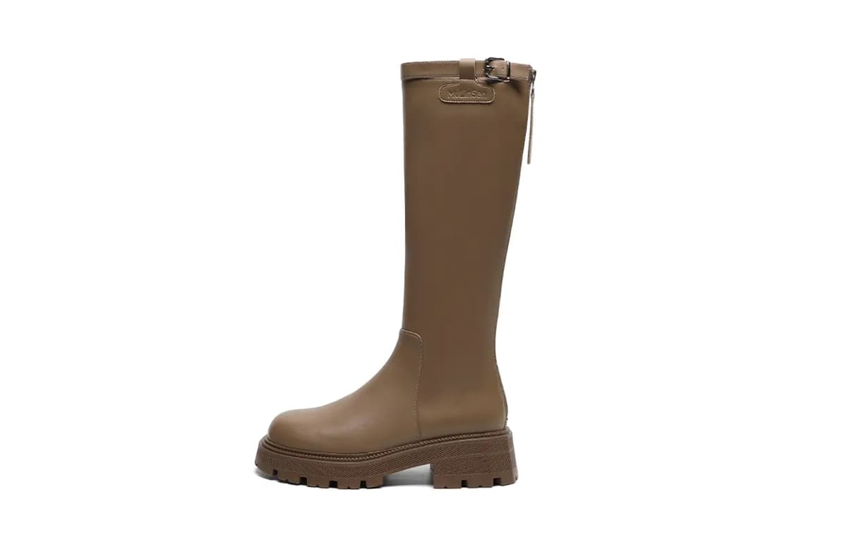 Mulinsen Knee-high Boots 4.5cm Women's 9