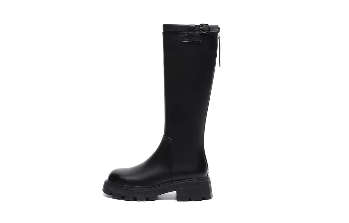 Mulinsen Knee-high Boots 4.5cm Women's 2
