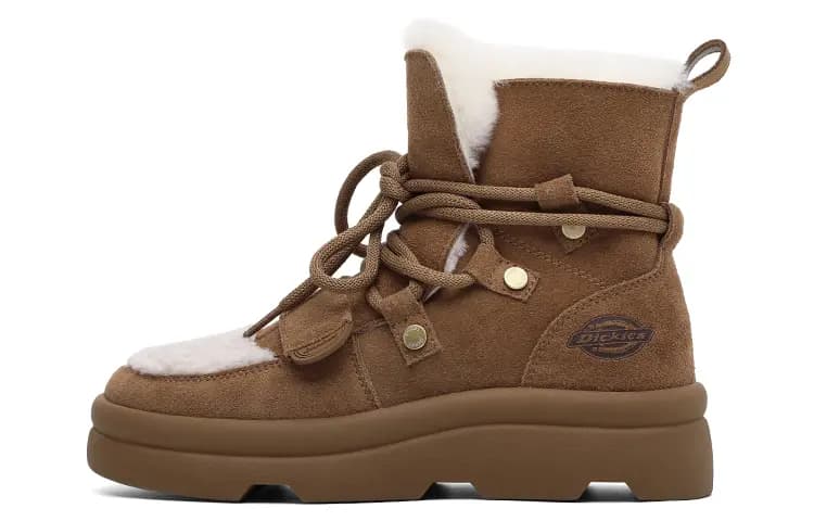 Dickies Qadın Qar Çəkməsi Sarı/Qəhvəyi