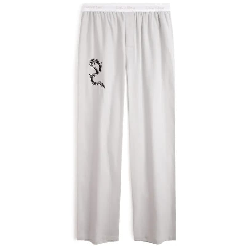 CALVIN KLEIN Year Of The Dragon Kişi Pijama Şalvarı Boz