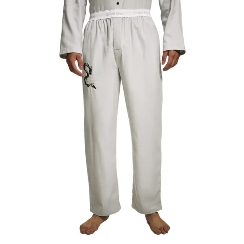CALVIN KLEIN Year Of The Dragon Kişi Pijama Şalvarı Boz 3
