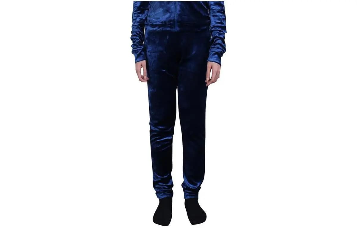 VERSACE Qadın Legginsi Mavi