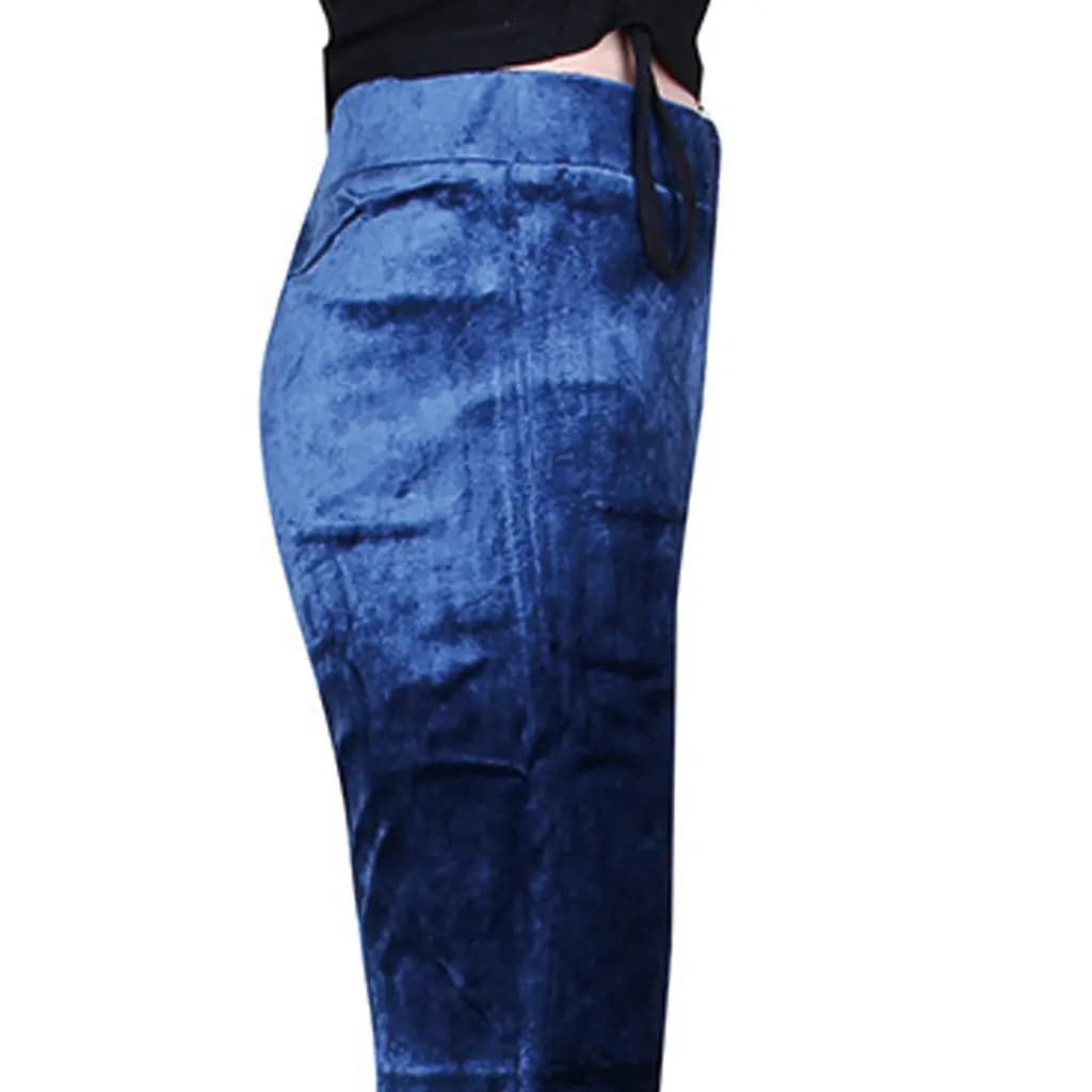 VERSACE Leggings Women's Blue 5