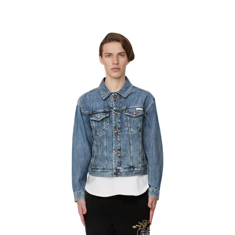 Calvin Klein Denim Series Kişi Cins Pencəyi Mavi 2