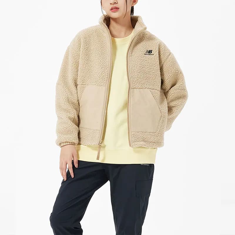 New Balance Velvet feel Coat Women's Khaki 3