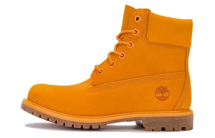 Timberland 50th Edition Premium 6 Inch Qadın Çəkməsi 'Medium Orange Nubuck'
