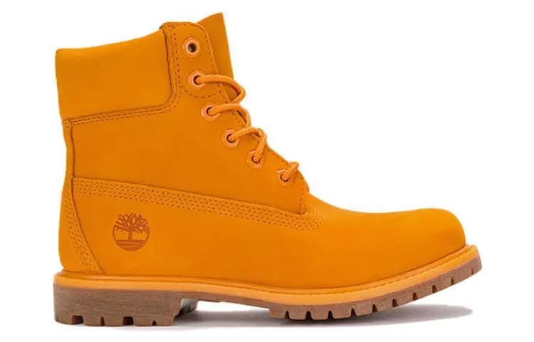 Timberland 50th Edition Premium 6 Inch Qadın Çəkməsi 'Medium Orange Nubuck' 2