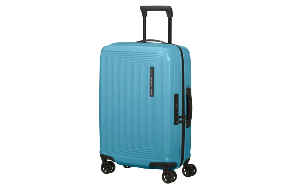 SAMSONITE NUON Lightweight Expandable KF0 Polycarbonate Suitcase Luggage Spinner 20in 25in 28in 30in Unisex Ocean Blue 2
