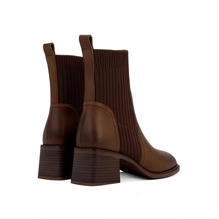 JESSICA SOPHIA Qadın Ankle Boots Qəhvəyi 5
