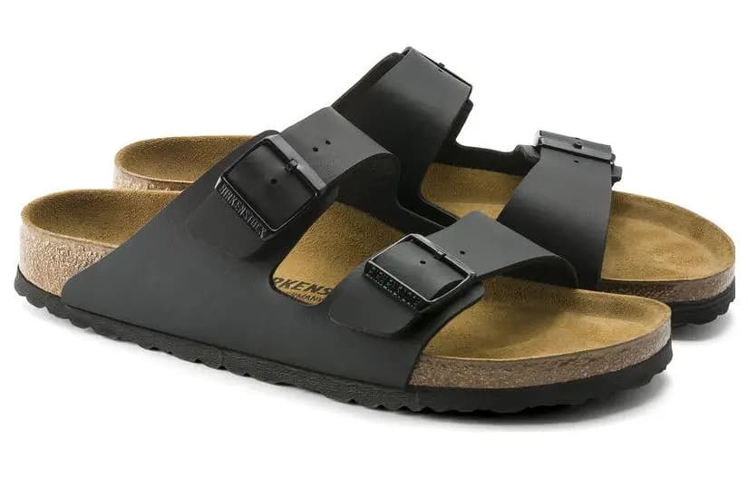 Birkenstock Arizona PU Terlik Unisex Qara 3