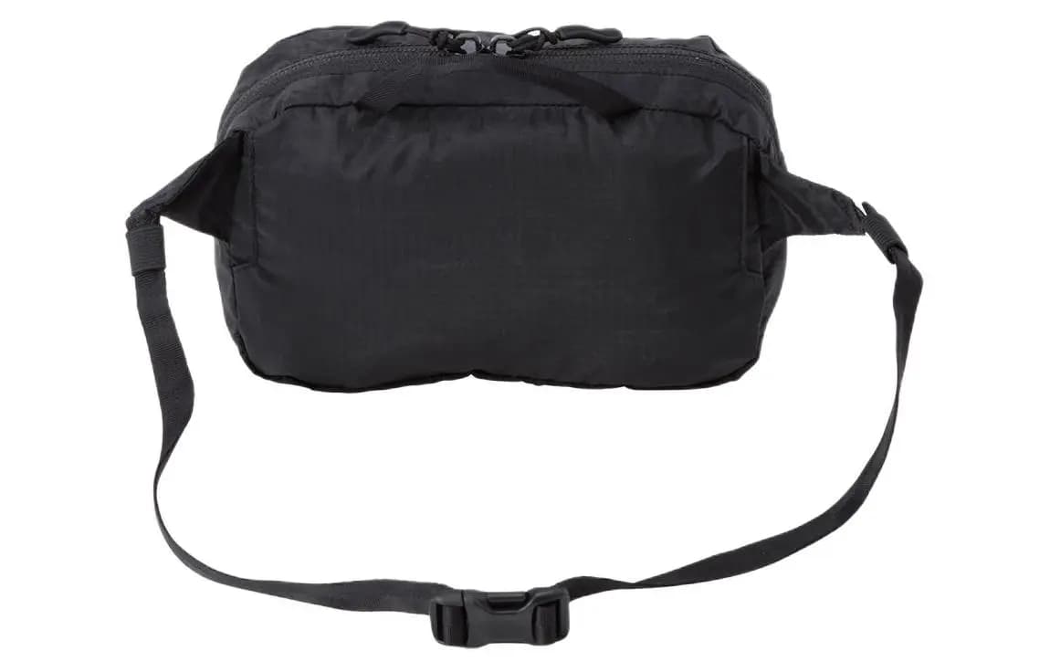 THE NORTH FACE No Capacity Portable One Shoulder Crossbody Fanny Pack Outdoor Bag Tear Resistant Nylon Black Unisex 2