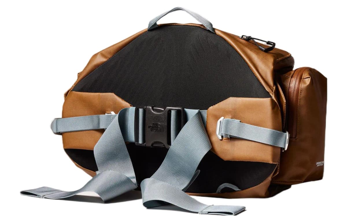 THE NORTH FACE Fanny Pack Outdoor Bag Nylon, Polyester, Polyurethane Brown Unisex 3