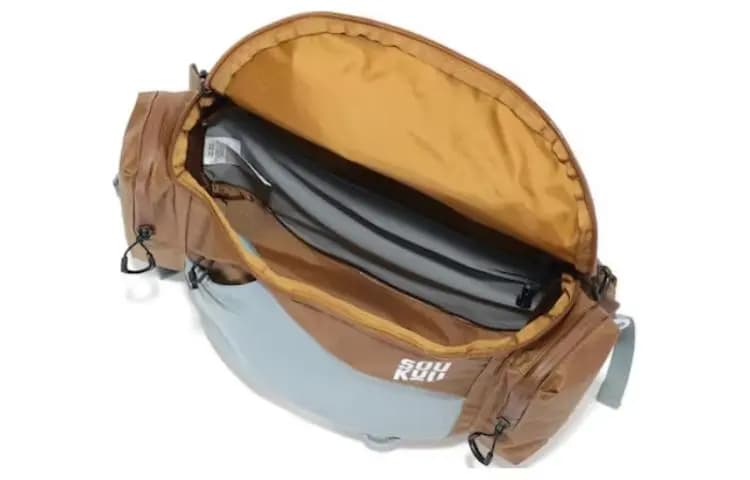 THE NORTH FACE Fanny Pack Outdoor Bag Nylon, Polyester, Polyurethane Brown Unisex 5