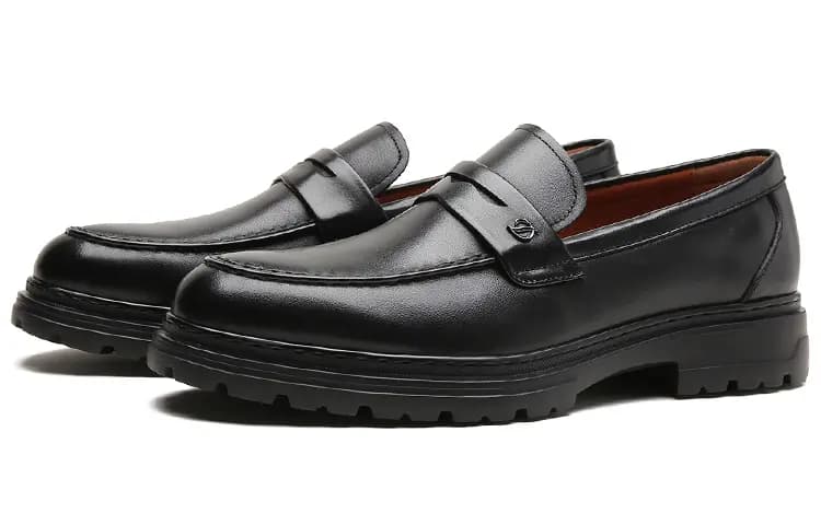 S. T.DUPONT Kişi Loafer Ayaqqabısı Qara 2