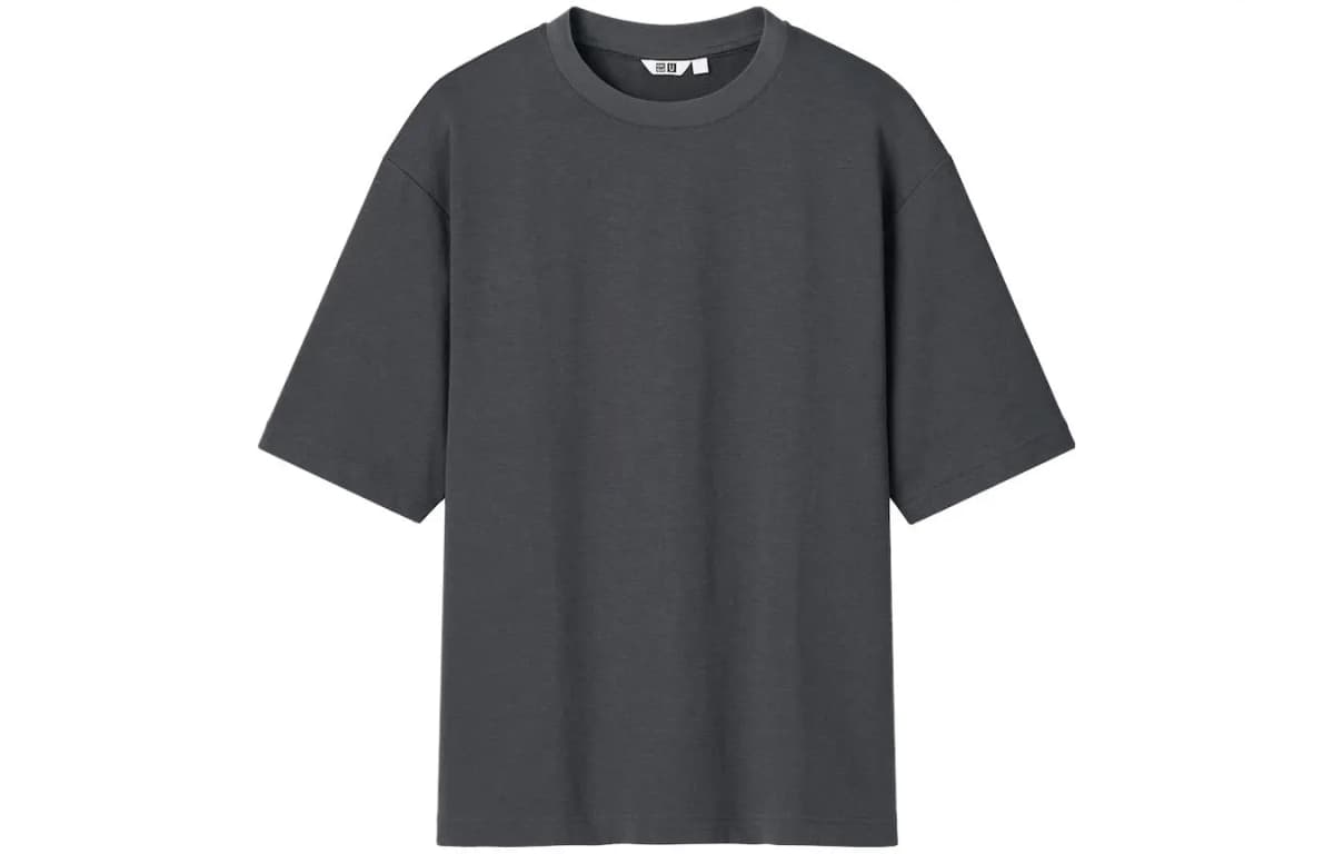 UNIQLO U Collection Unisex Köynək Boz