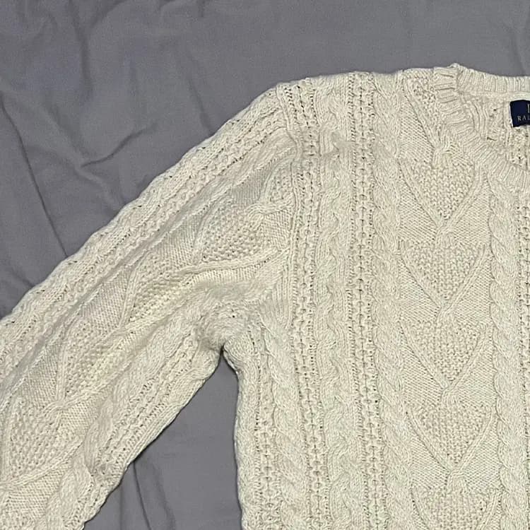 Polo Ralph Lauren SS23 Uşaq Sviter Krem 3