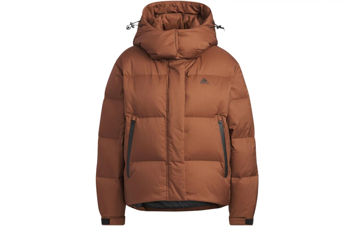Adidas Qadın Pambıqlı Jaket Qəhvəyi