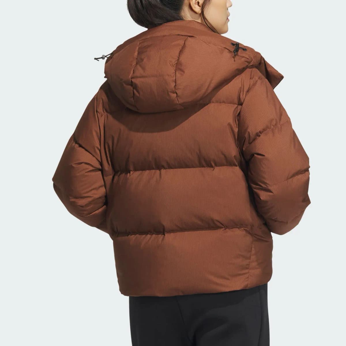 Adidas Qadın Pambıqlı Jaket Qəhvəyi 3